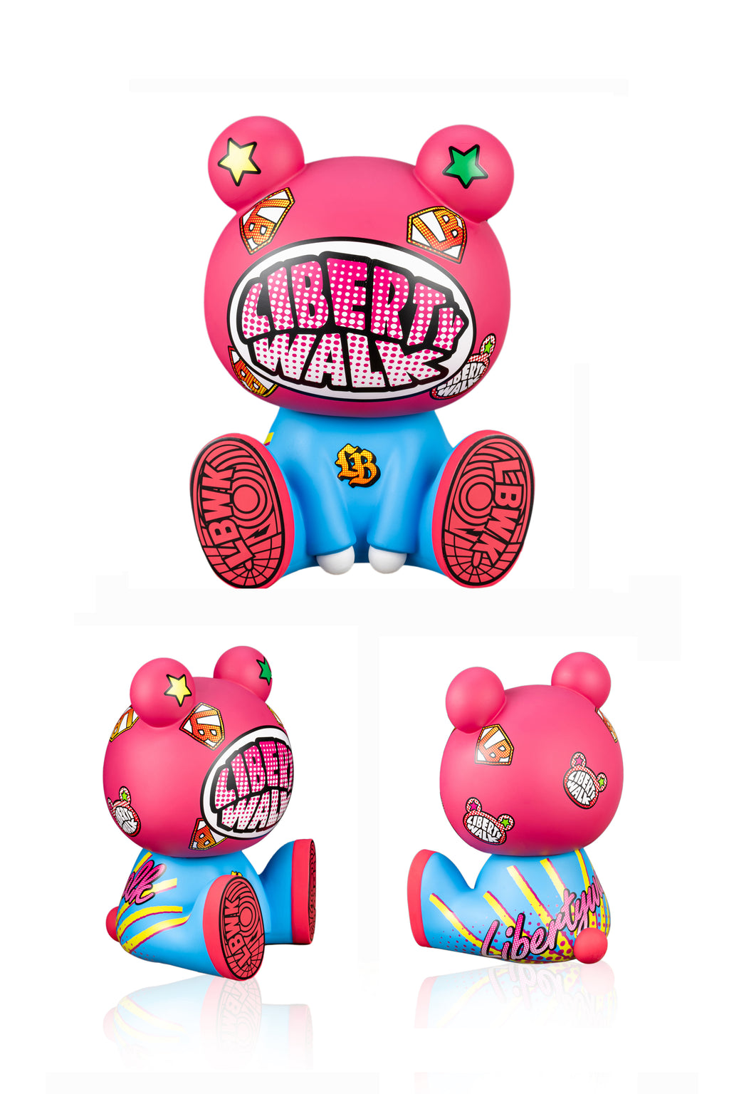 American Diorama x Liberty Walk 400% LB Kuma Collectible Figure - Style: Skyline Kenmeri Kuma