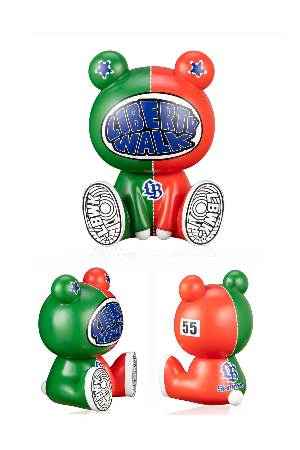 American Diorama x Liberty Walk 400% LB Kuma Collectible Figure - Style: RX-7